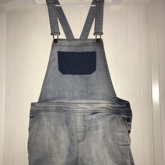 Denim Overalls shorts - Picture 4 of 7